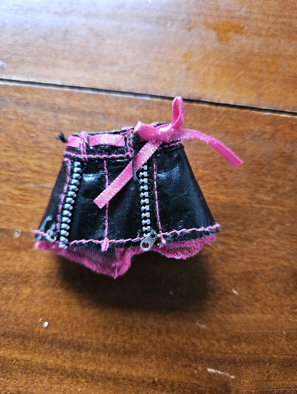 🧡3/$15 Bratz Rocker Jade Replacement Skirt Black Pink